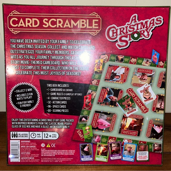 A Christmas Story Card Scramble Game - Picture 2 of 4